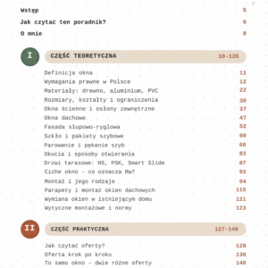 Okna bez tajemnic – ebook PDF: jak wybrać okna, porównać oferty i dopilnować montażu